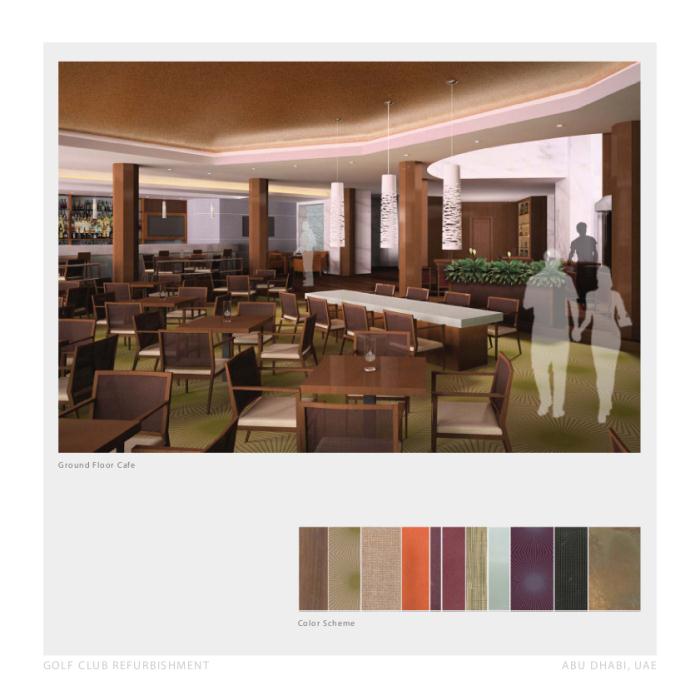 Golf Club Refurbishment by Signe Skjaerlund at