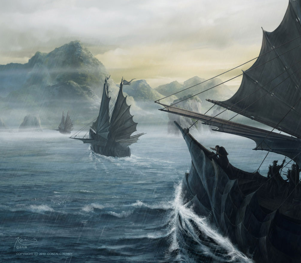 Fantasy & Book Illustrations by Gonzalo Kenny at