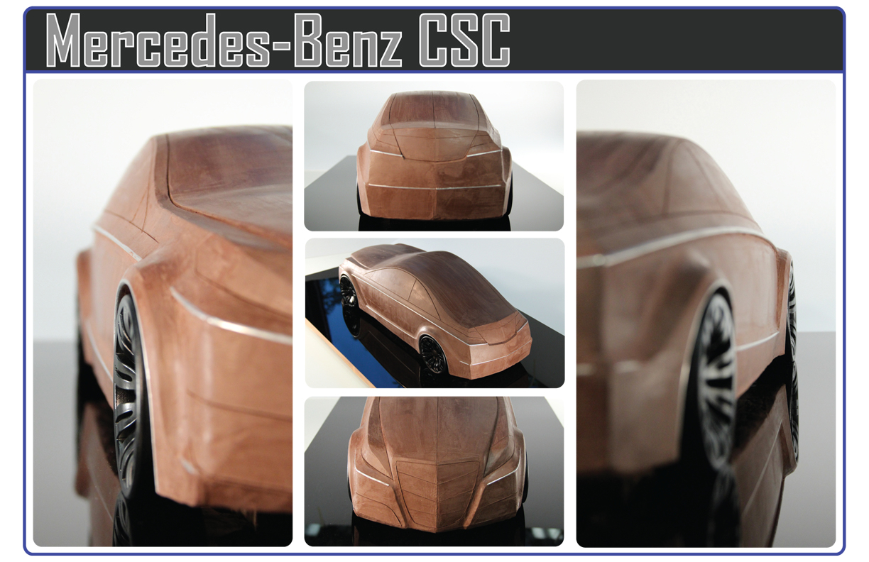 Mercedes-Benz CSC Clay Model by Aaron Sims at Coroflot.com