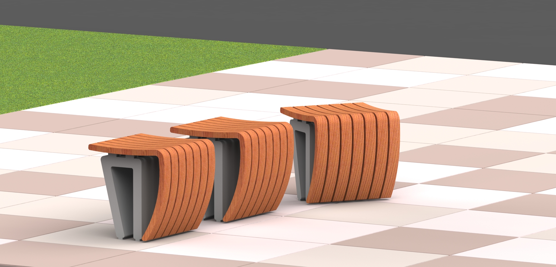 Street Furniture & Communal Space by TC Parry at