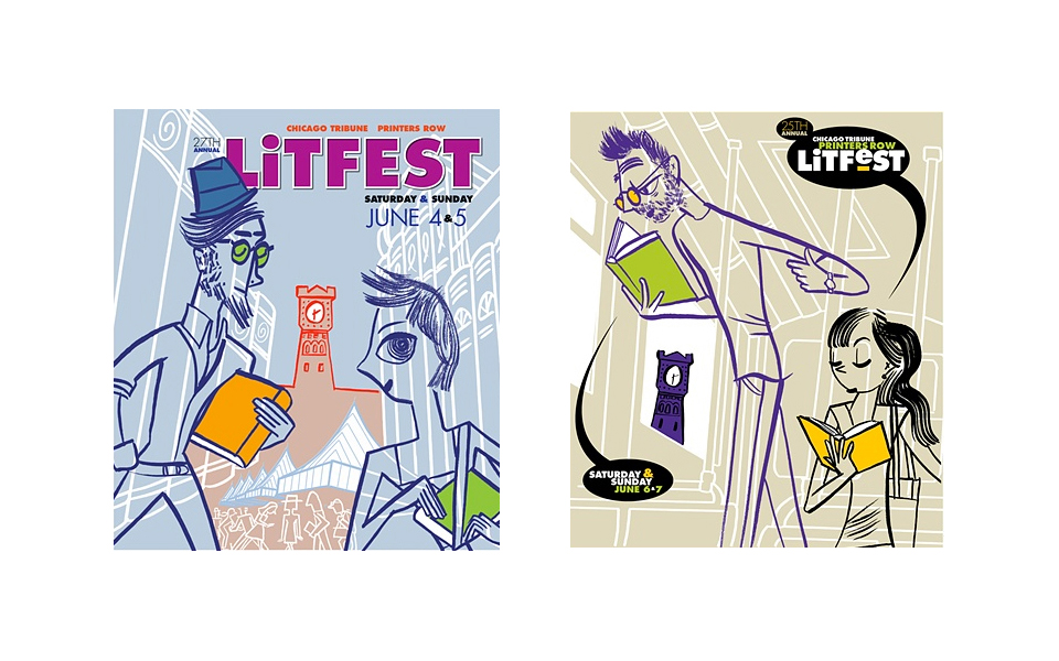 Art Rep NYC illustrator Tom Bachtell by Art Rep NYC Michael