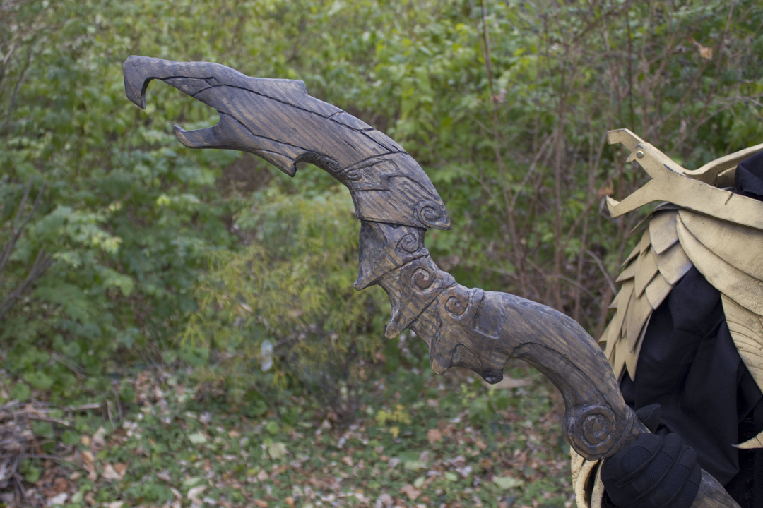 Skyrim Staff of Destruction by Kevin Gebhardt at