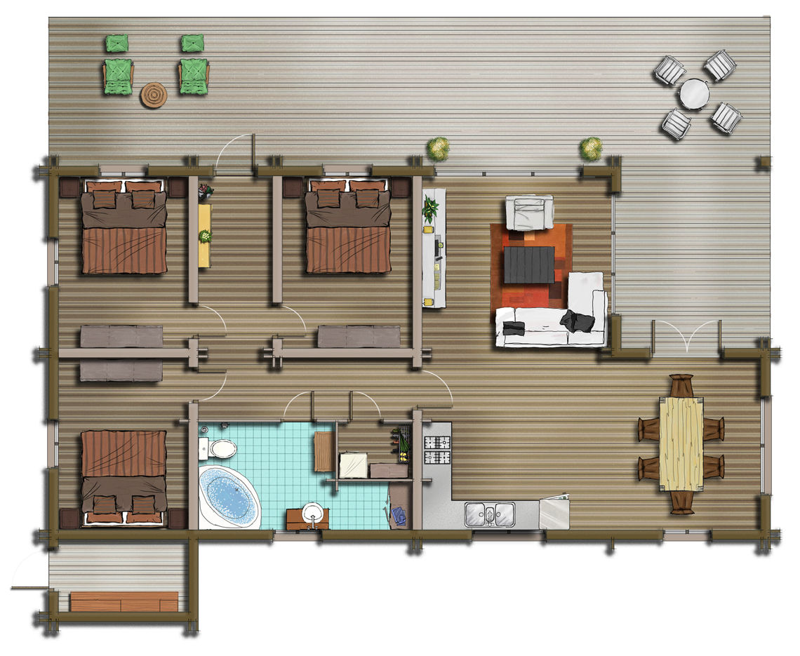 Floor plans by Alberto Talens Fernández at Coroflot.com