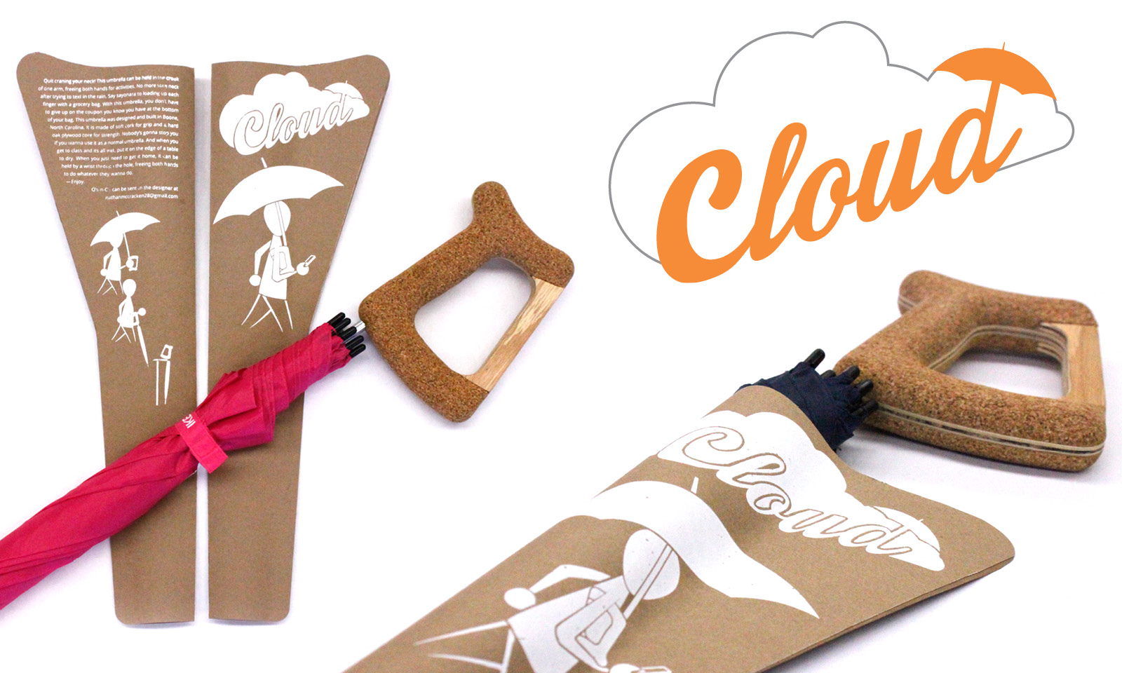 Hands Free Umbrella by Nate McCracken at