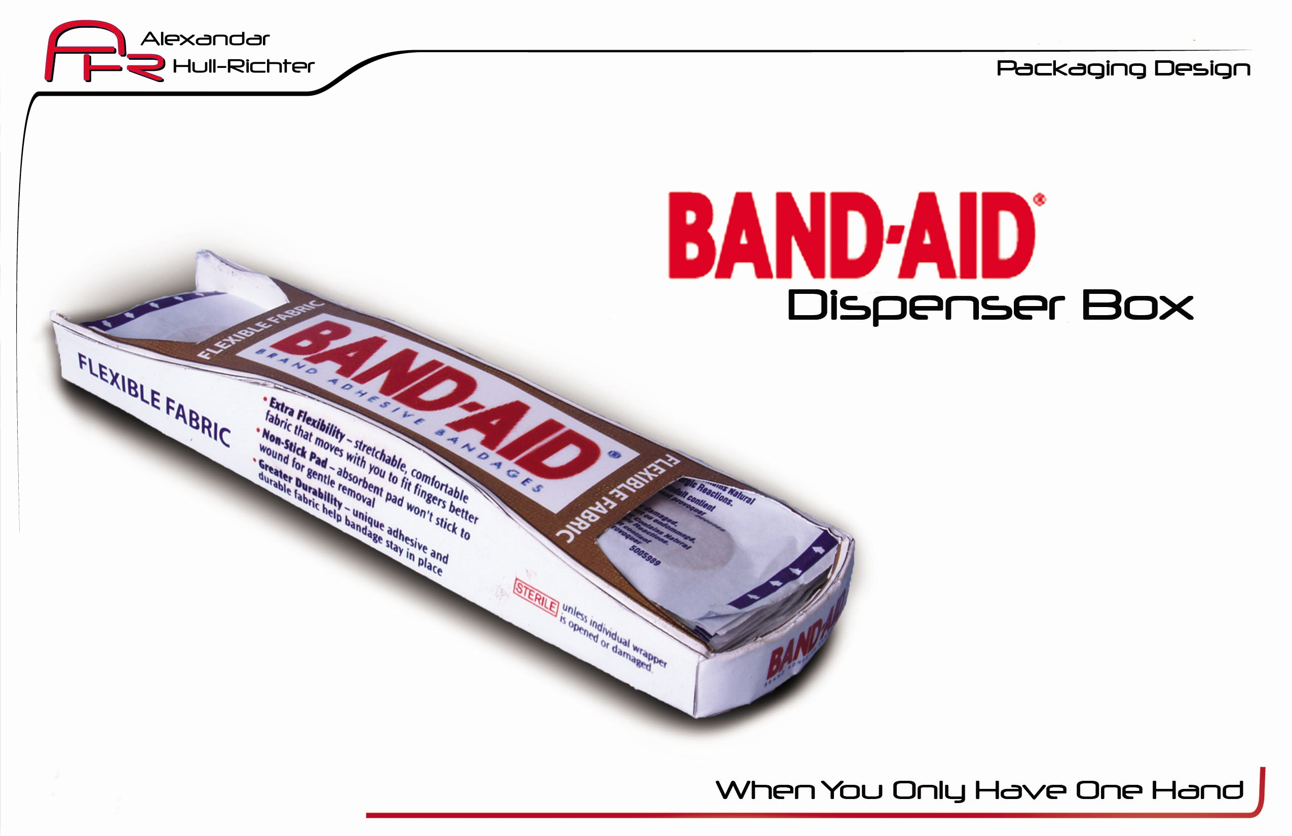 BandAid Dispenser by Alexandar HullRichter at