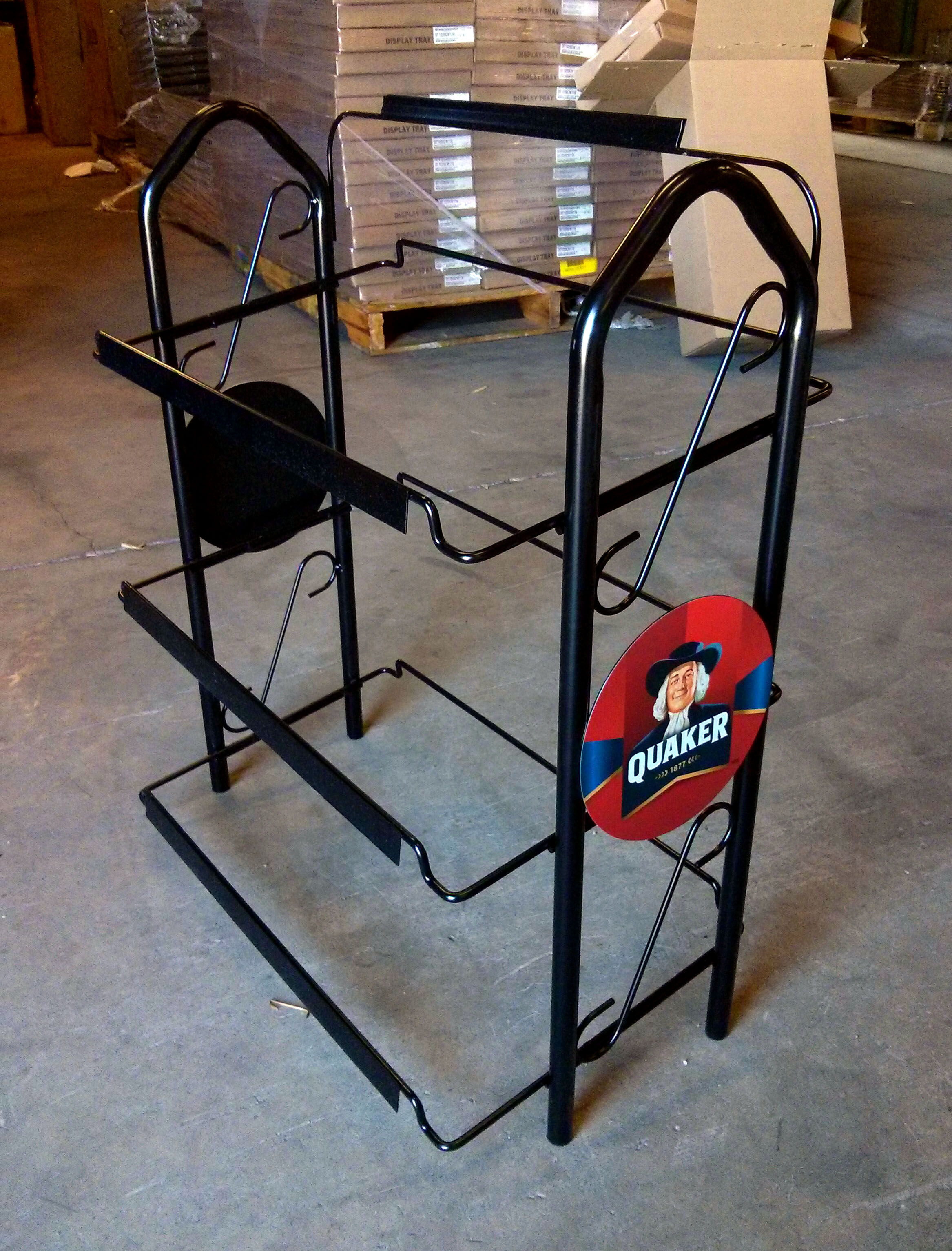 Custom Steel Displays by Danny Pinzin at