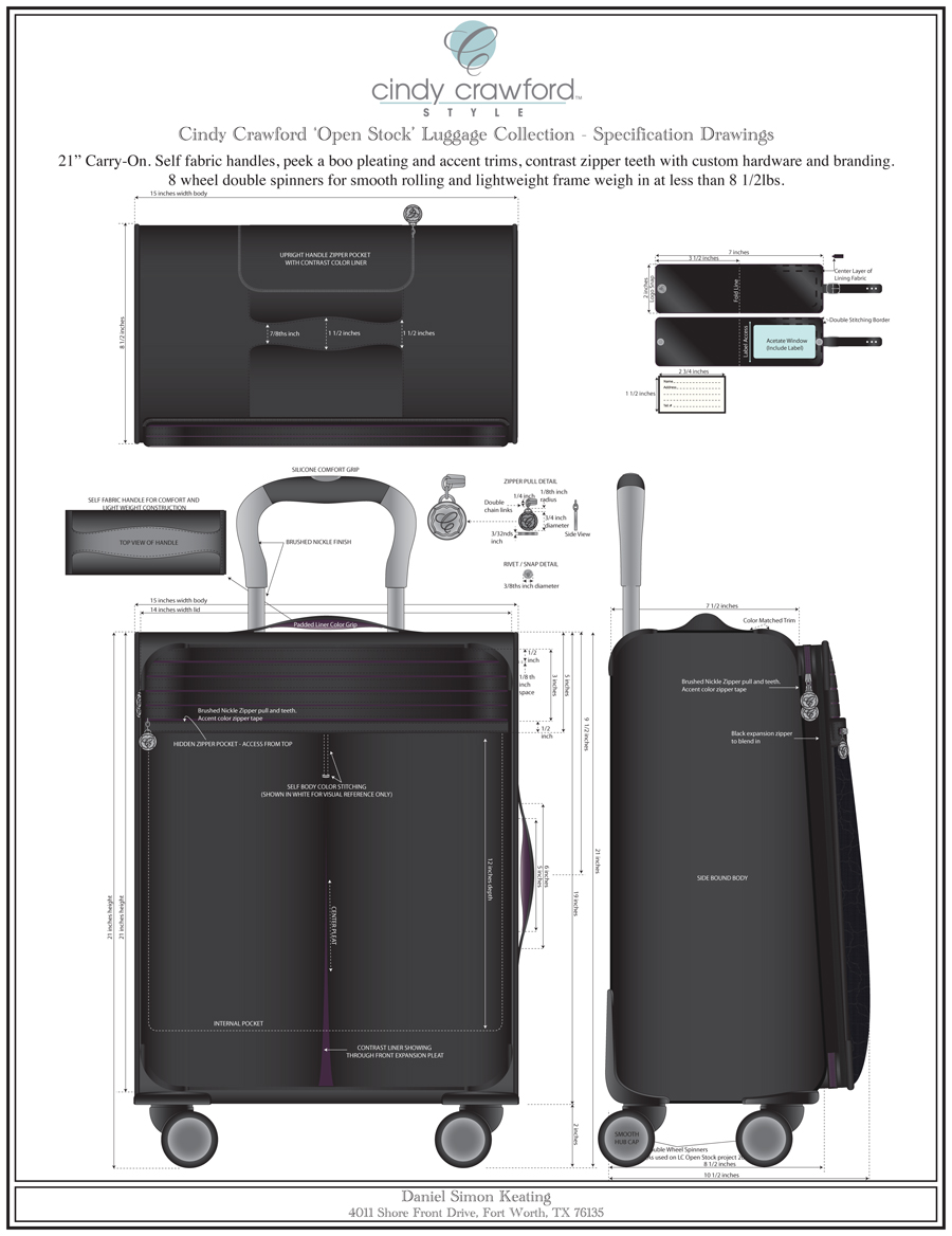 JCPenney Luggage by Daniel Keating at