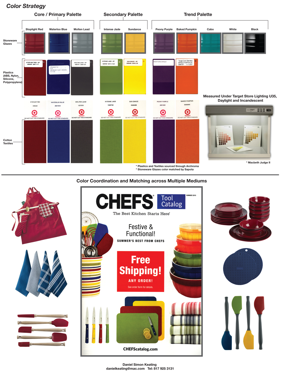 CHEFS catalog by Daniel Keating at