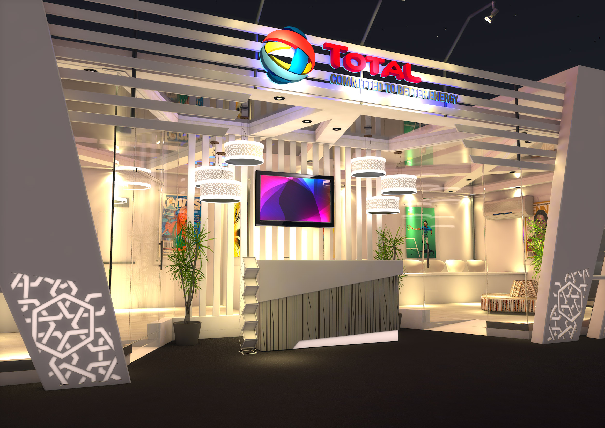 Outdoor Exhibition Booth by Ryan Prianes at