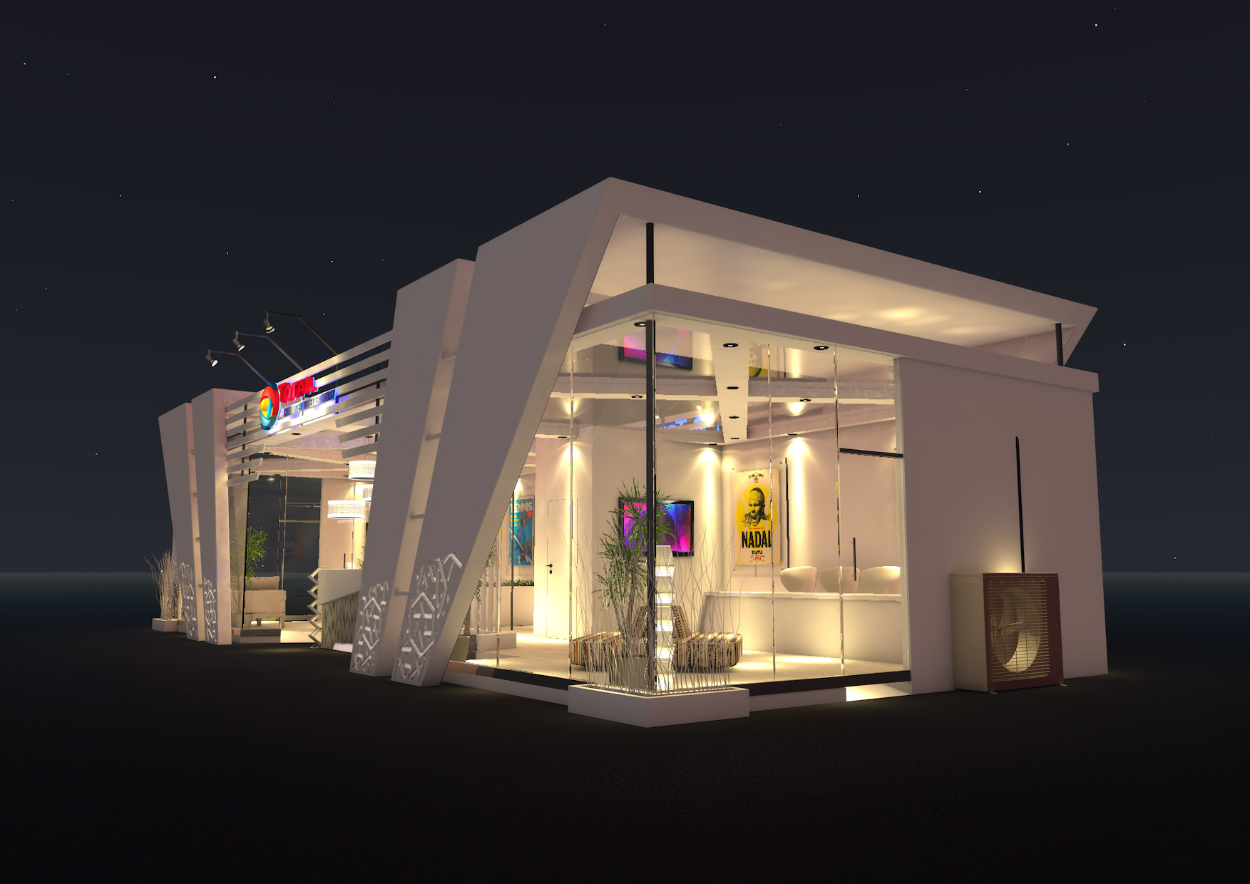 Outdoor Exhibition Booth by Ryan Prianes at