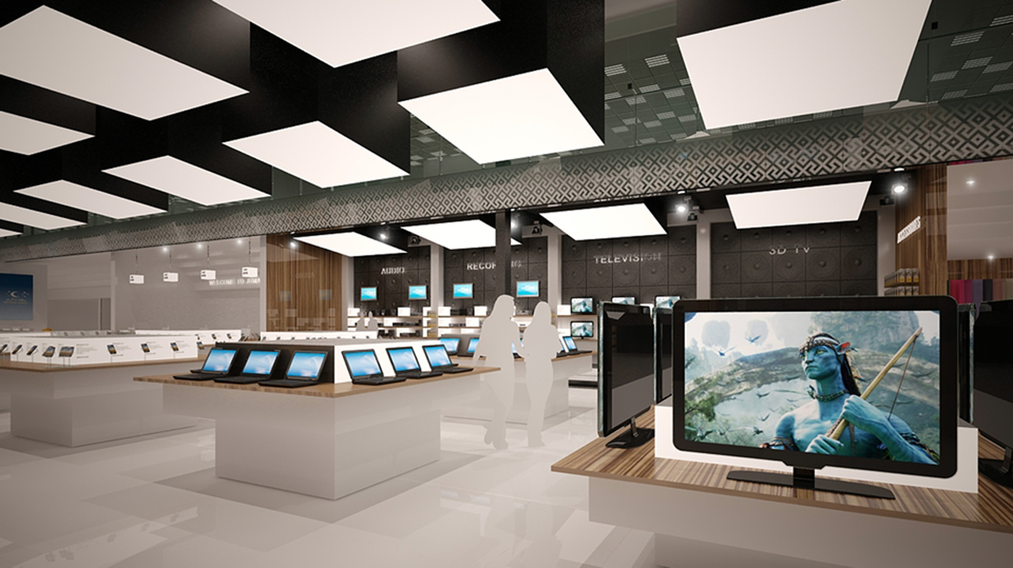 Electronics Store Concept by Lee Wylde at
