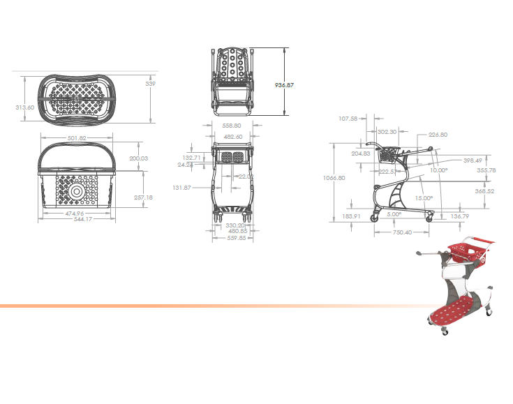 Target Shopping Cart redesign by Kathleen Gasper at