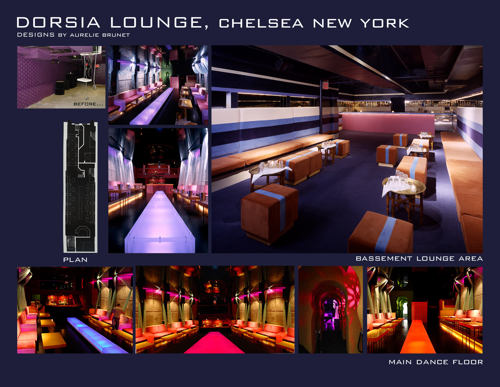 Dorsia Lounge NYC ICRAVE Design by Aurélie at