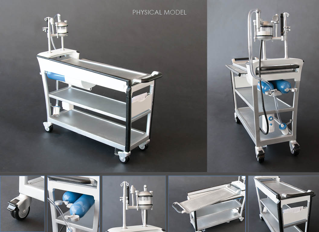 Veterinary Gurney by Elizabeth Reuter at