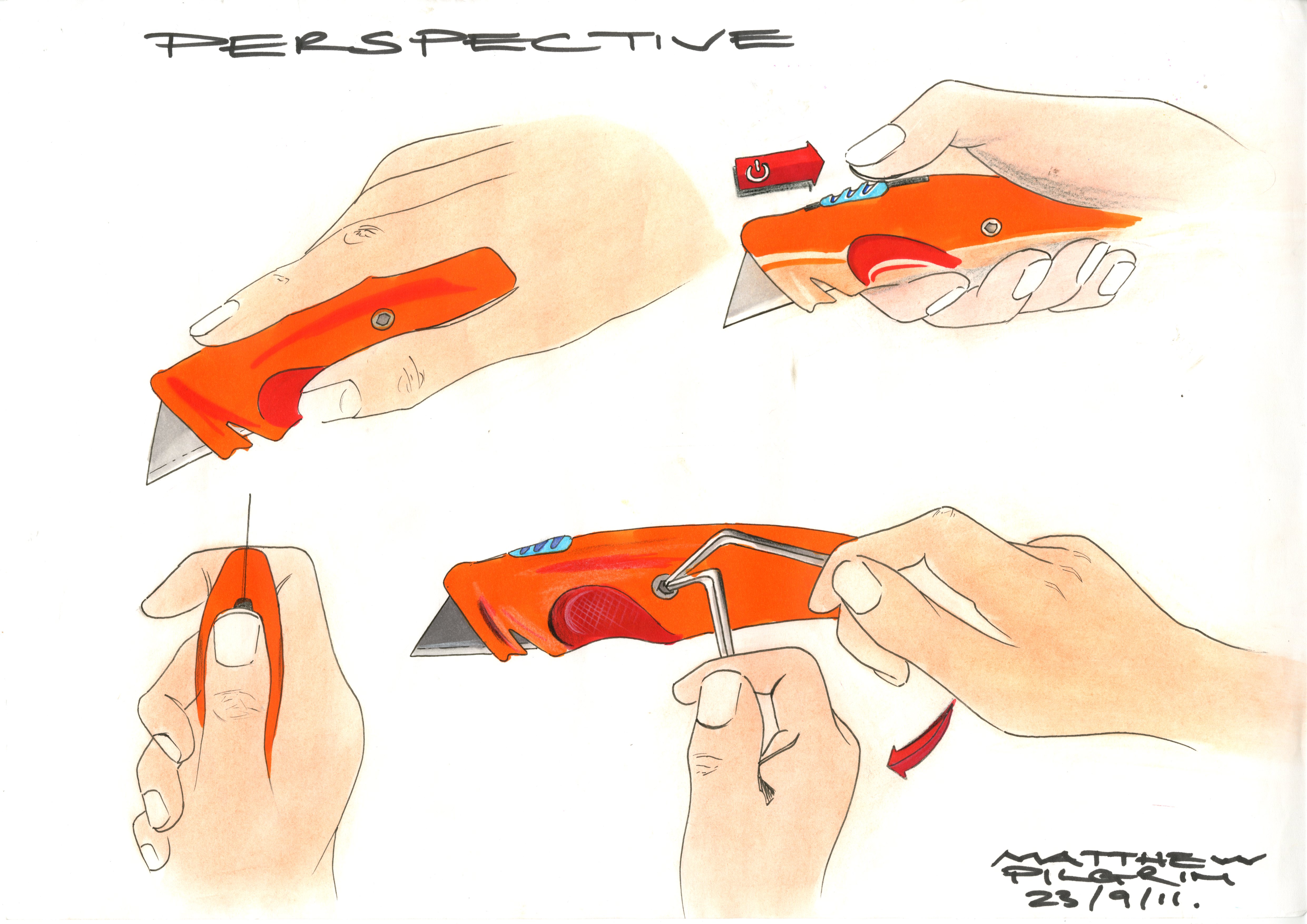 Stanley Knife Project by Matthew Pilgrim at