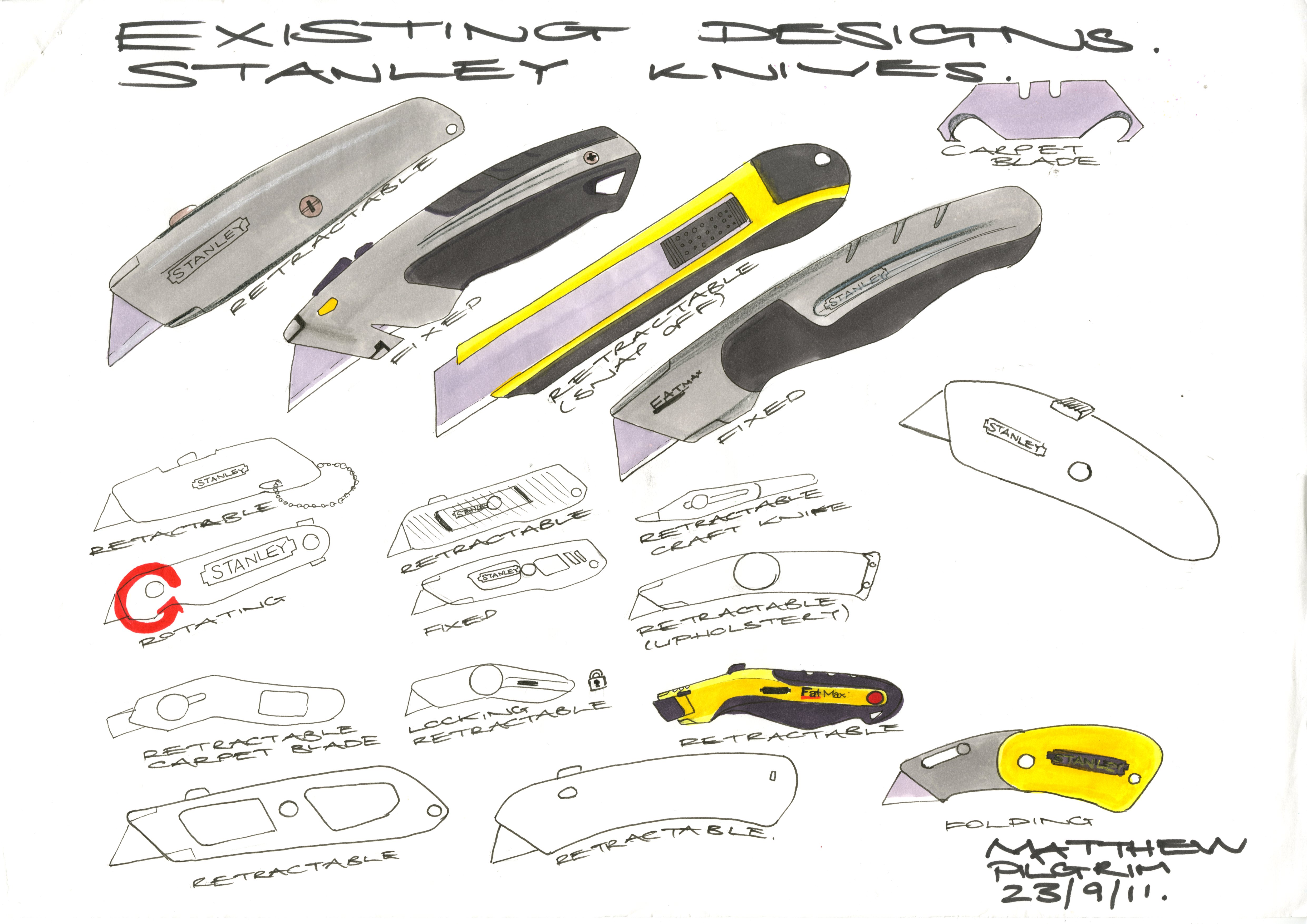 Stanley Knife Project by Matthew Pilgrim at