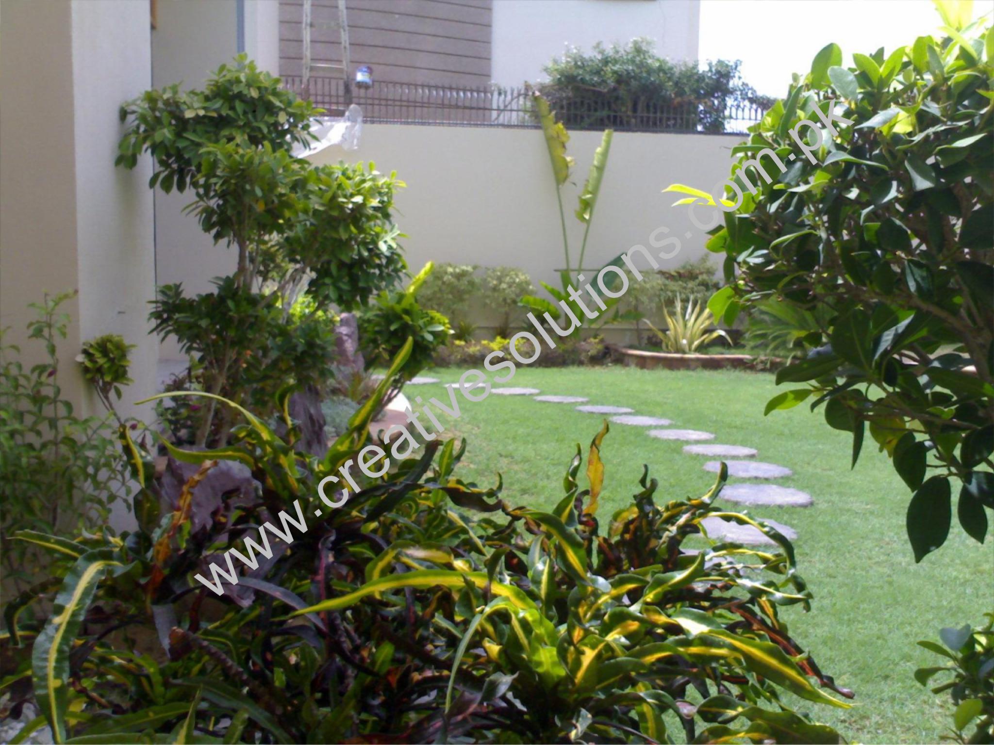 Residential Landscape Projects by Creative Garden Solutions Pakistan at