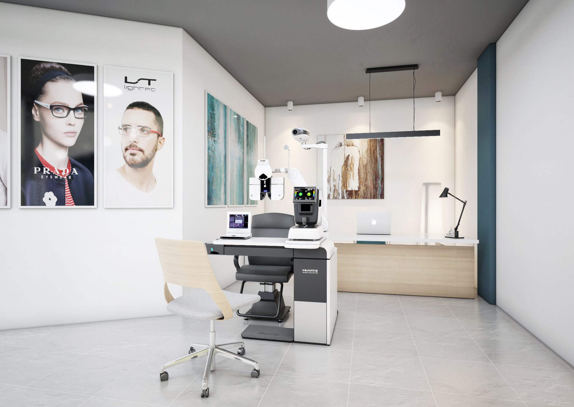 Optical shop design by Dimitar Gongalov at