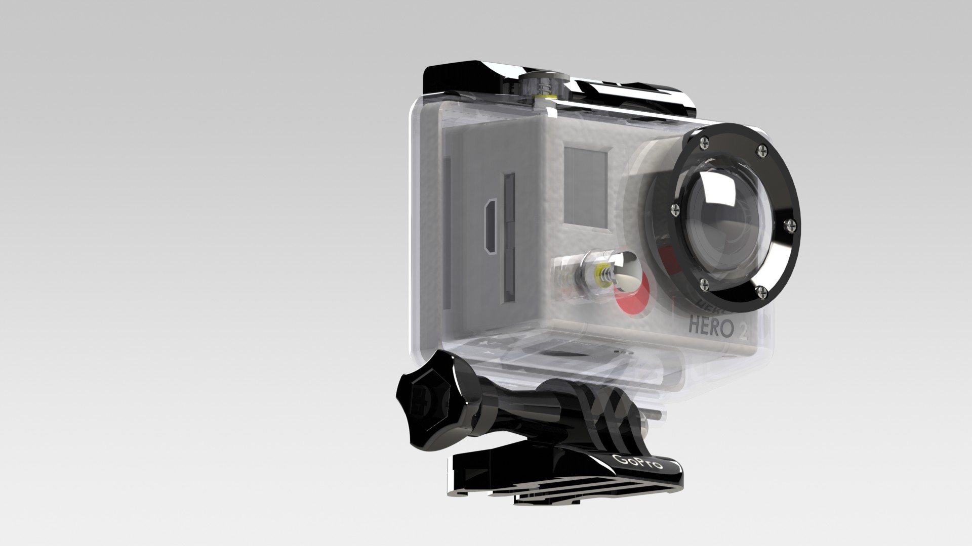 SolidWorks GoPro Camera by Ben Bateman at Coroflot.com