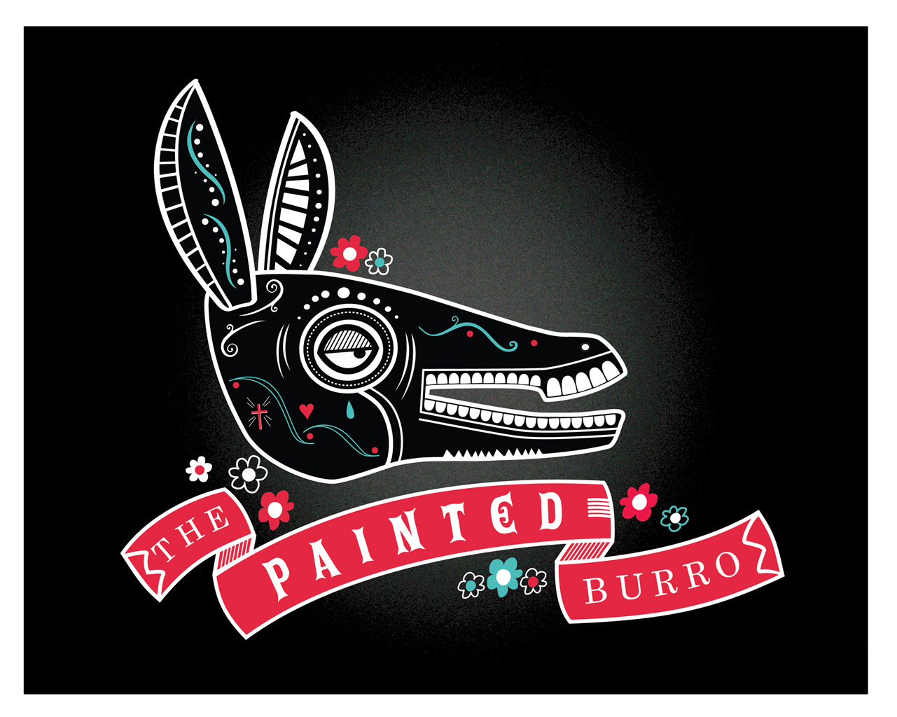 The Painted Burro Logo by ICS Creative at