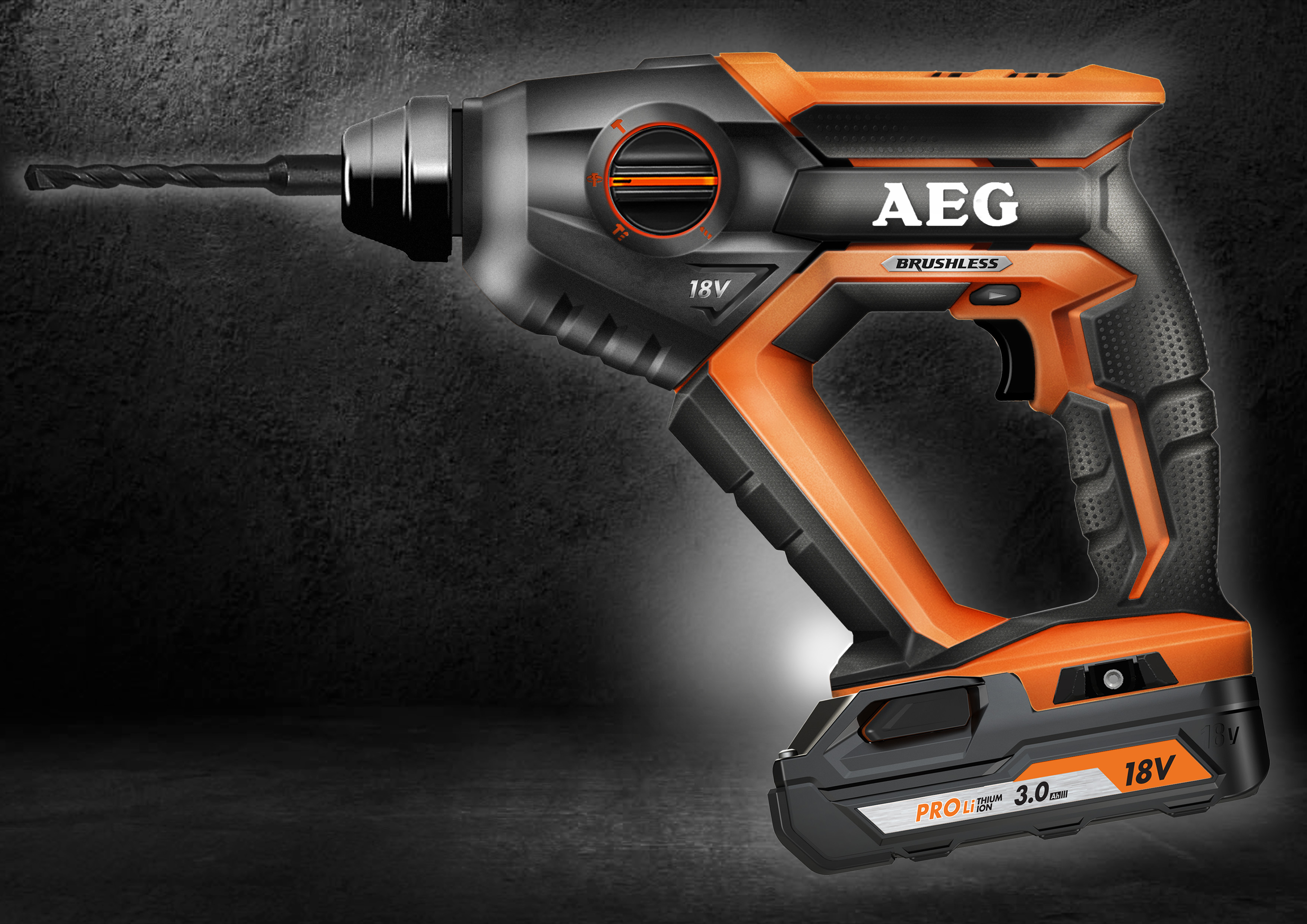 AEG 18V SDS Rotary Hammer Drill by Sanson Chan at