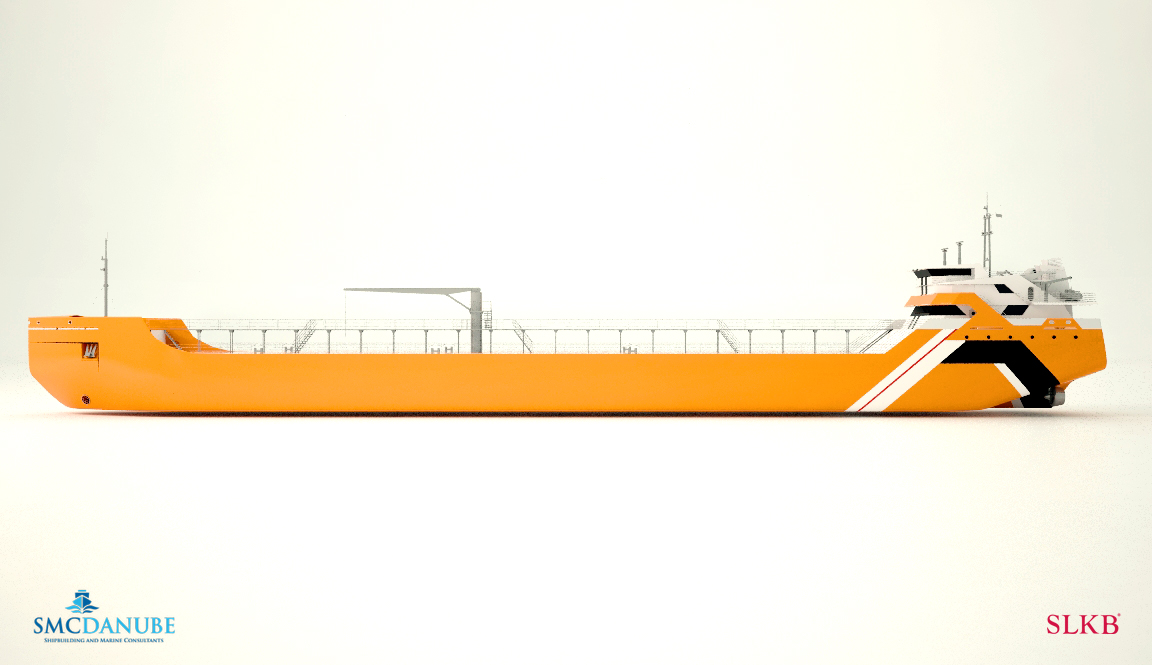 Oil tanker (ship design visualization) by Márk Csikós at
