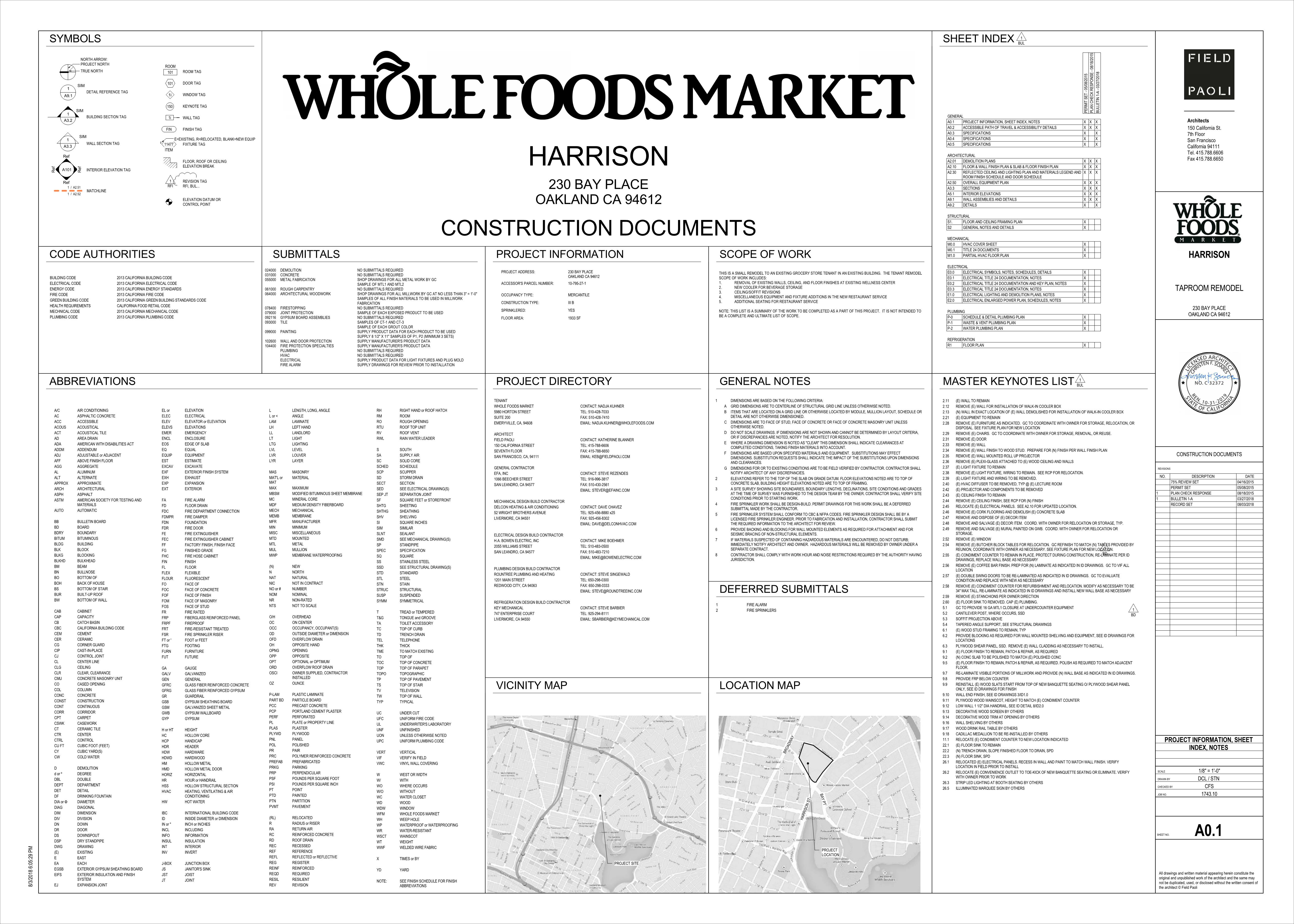 WHOLE FOODS MARKET 2018 OAKLAND, CA by Steven Nguyen at