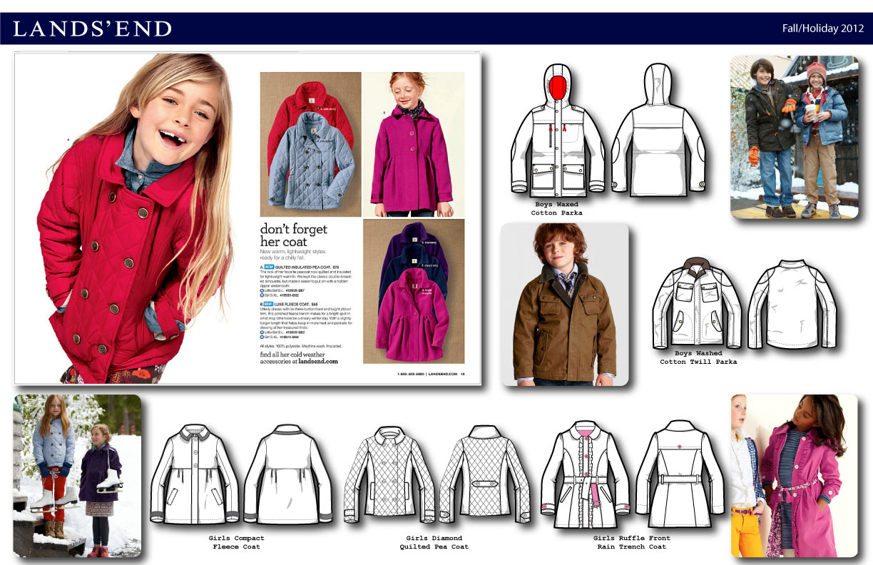 Lands' End Children's Outerwear by Brandi Verderber at