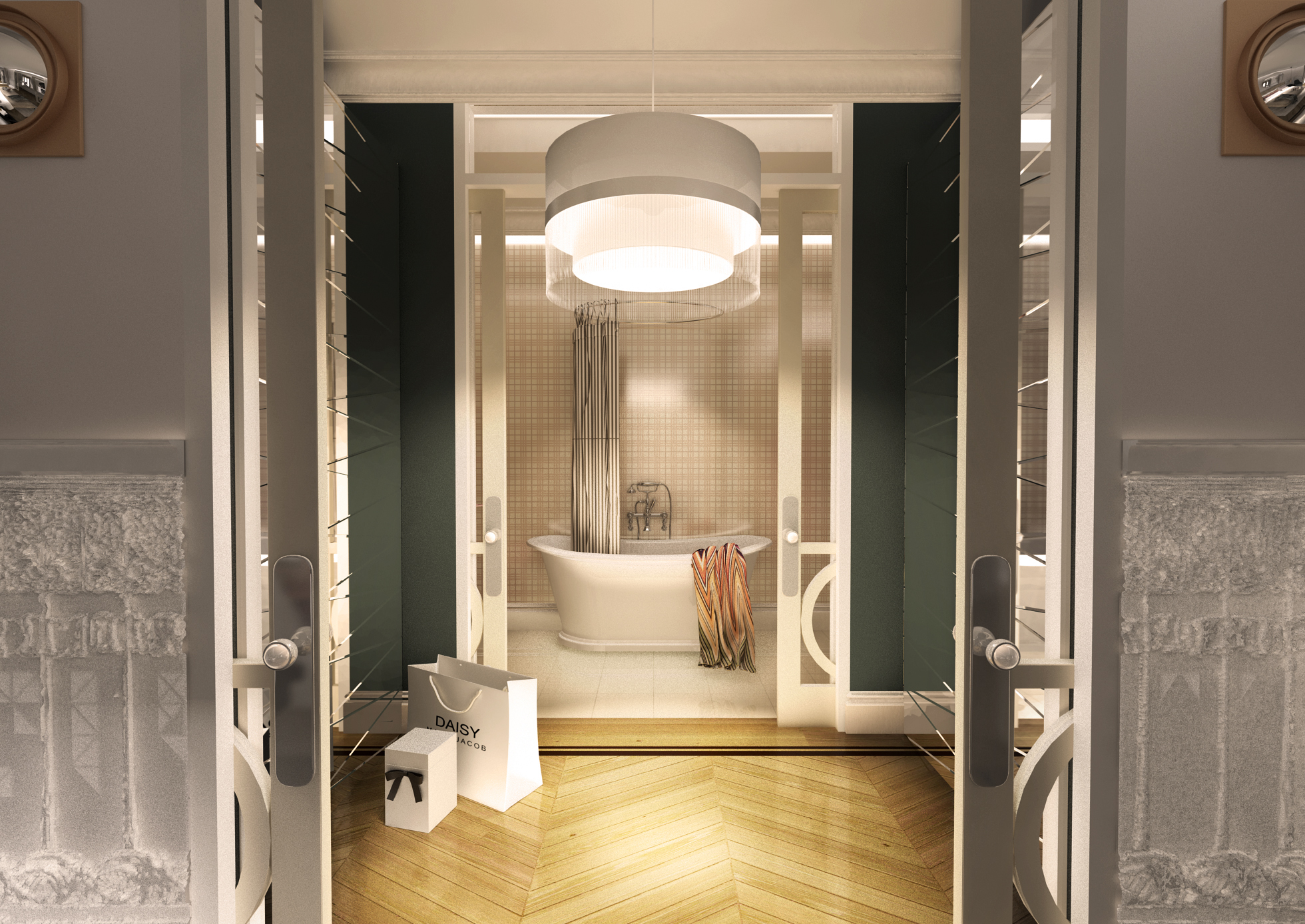 2013 AUDREY HEPBURN APARTMENT INTERIOR, Jurmala, Latvia by in DOT