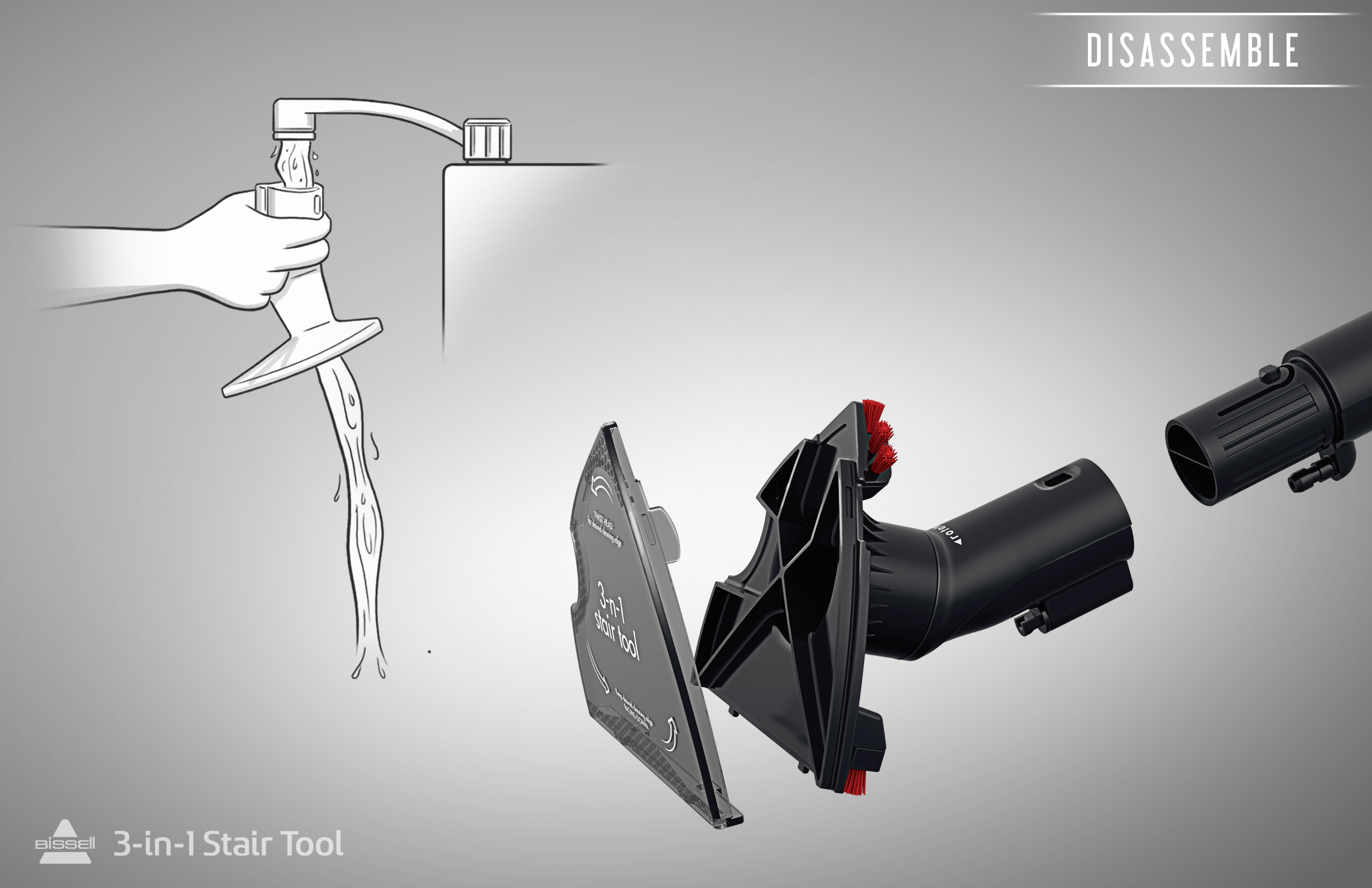 Bissell 3n1 Stair Tool by Patrick Shields at