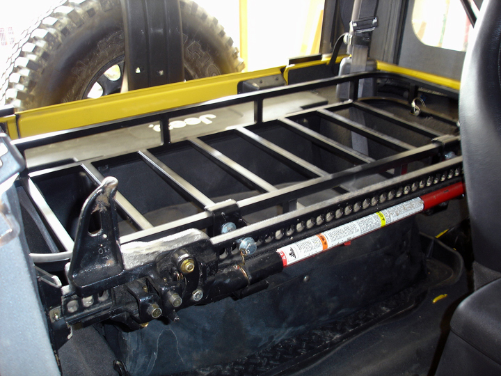 Jeep TJ Interior Luggage Rack by Christopher Weigand at