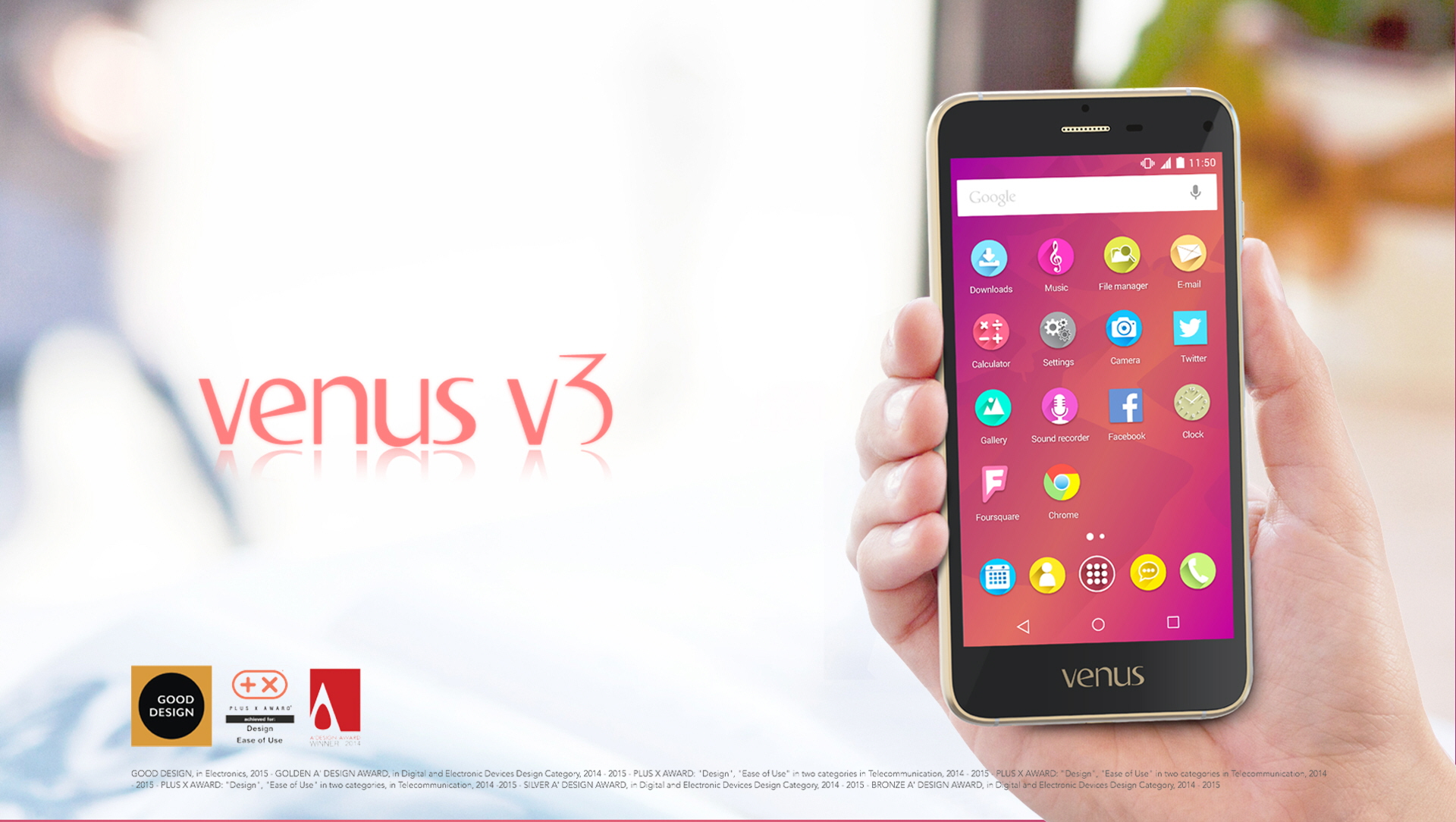 DESIGN AND STYLING VENUS V3 SMART PHONE by Engin Akbaba at