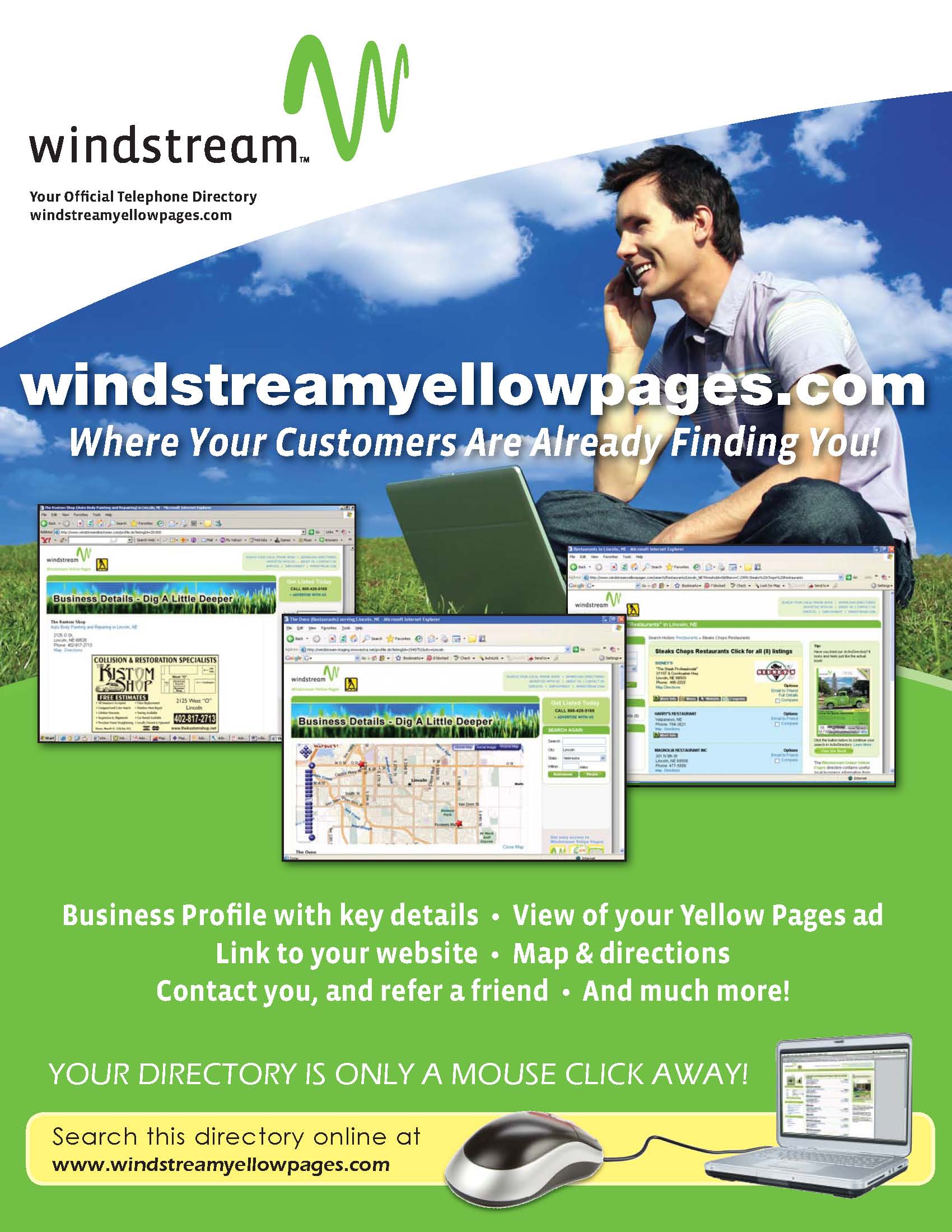 Windstream Communications Projects by Ralph Stawicki at Coroflot.com