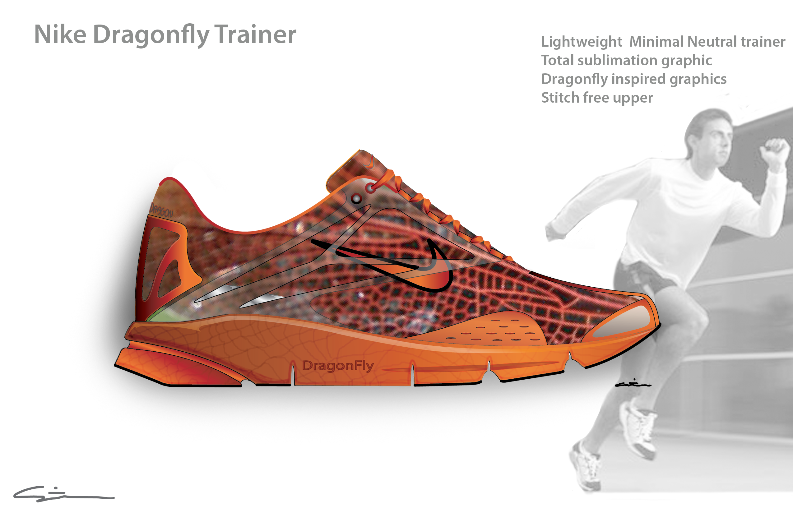 nike dragonfly weight