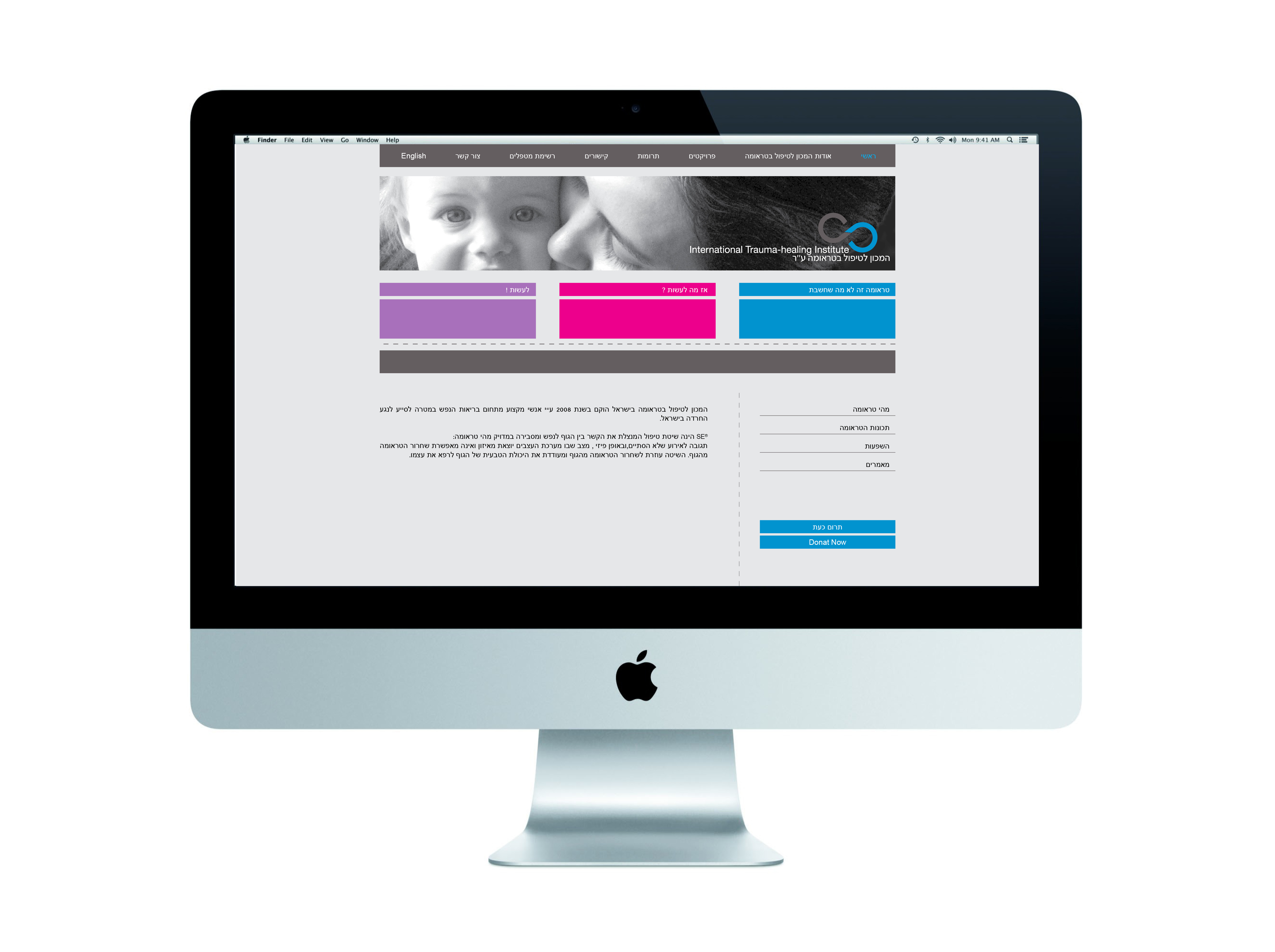 International Trauma Healing Institute by Rami Rashti at