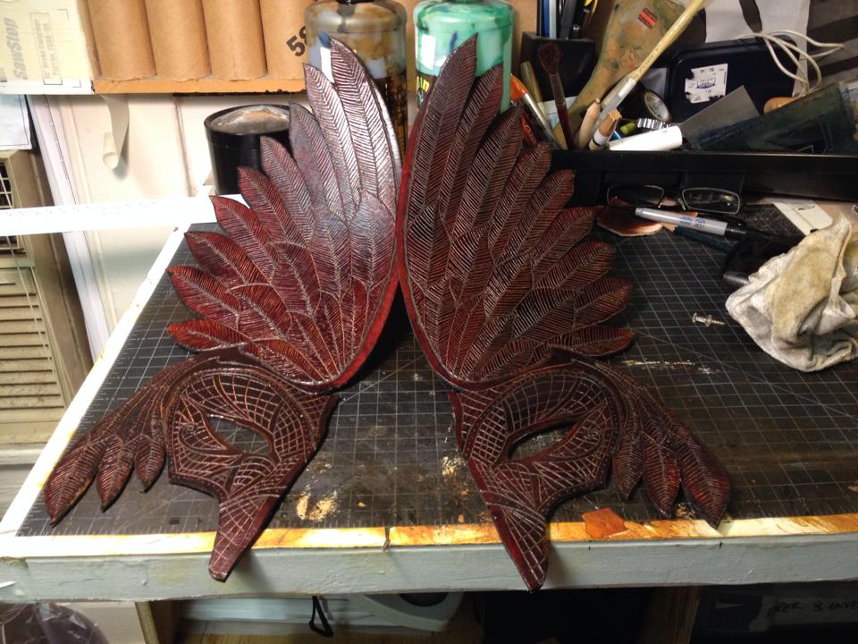 Mask Making Leather by Josafath Reynoso at