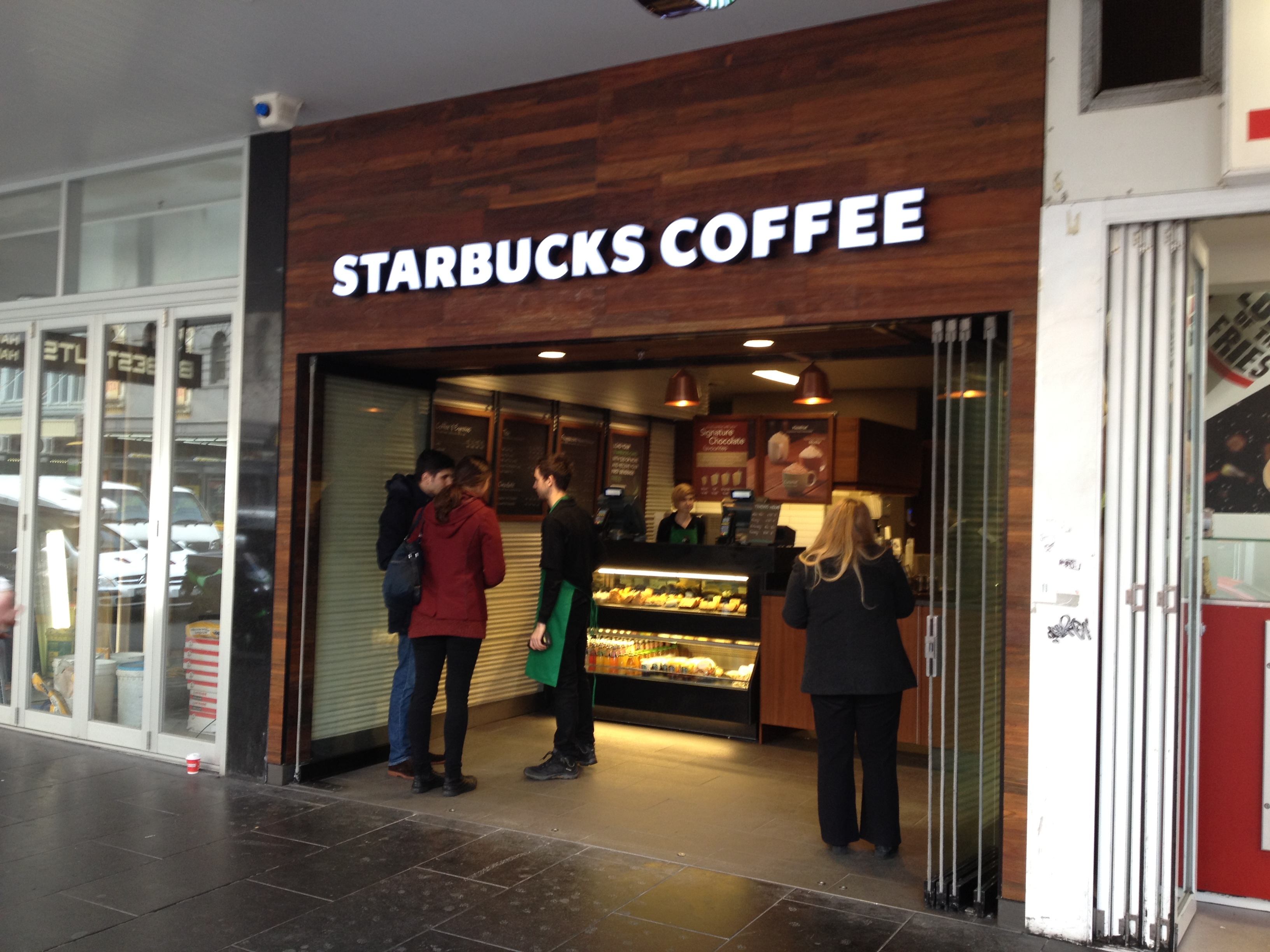2 Elizabeth Street, Melbourne Starbucks by Heather Ankeny at