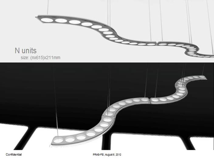 Lighting product design by Grant Ding at