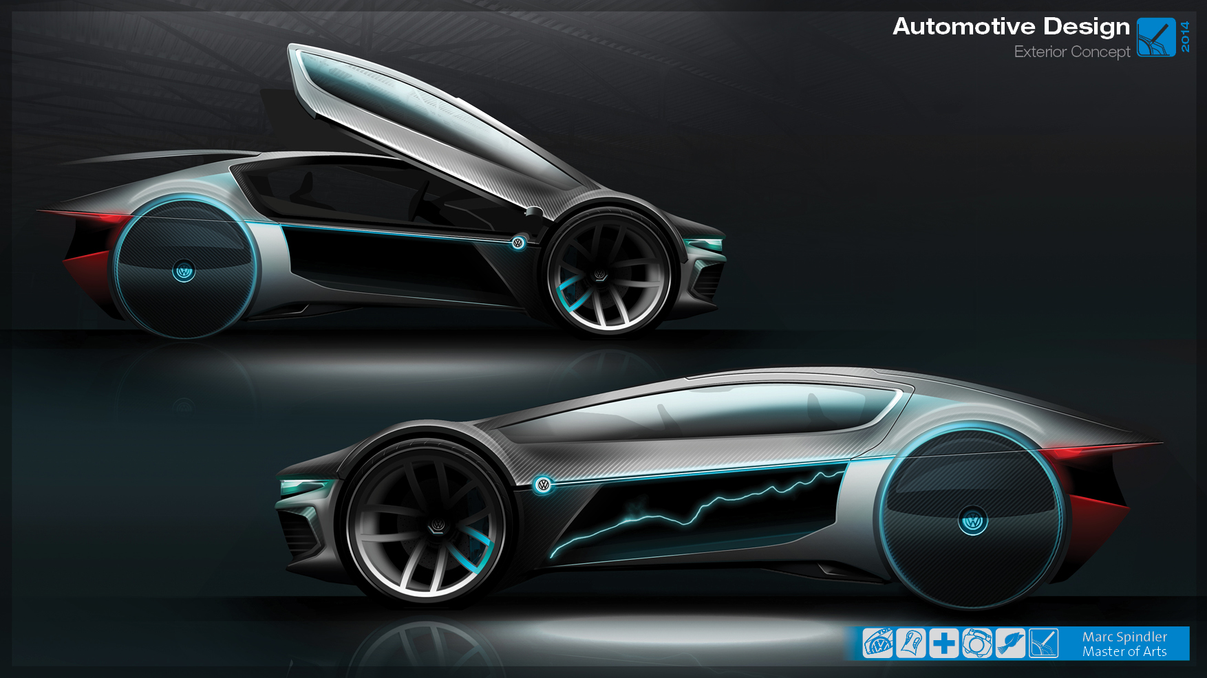 Automotive Design Exterior Concept by Marc Spindler at