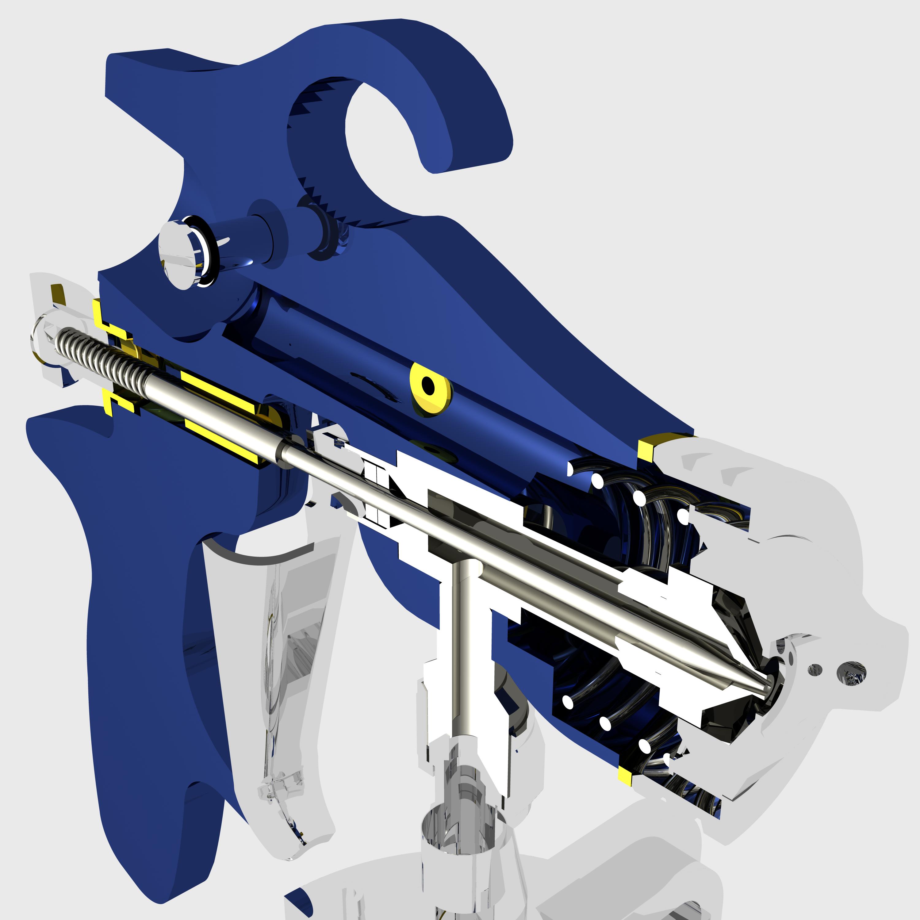 Graphics Project Professional Spray Gun rendering by Andrew Holmes at