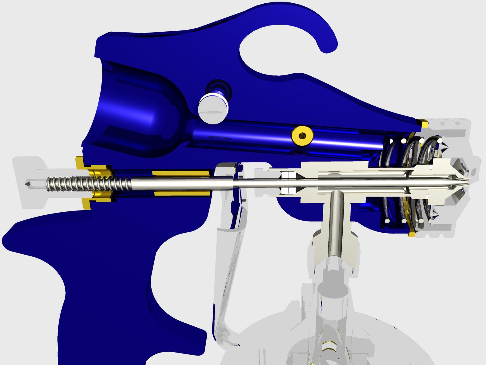 Graphics Project Professional Spray Gun rendering by Andrew Holmes at