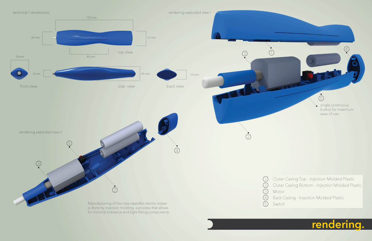 Staedtler Electric Eraser by Christoph Ziegler at