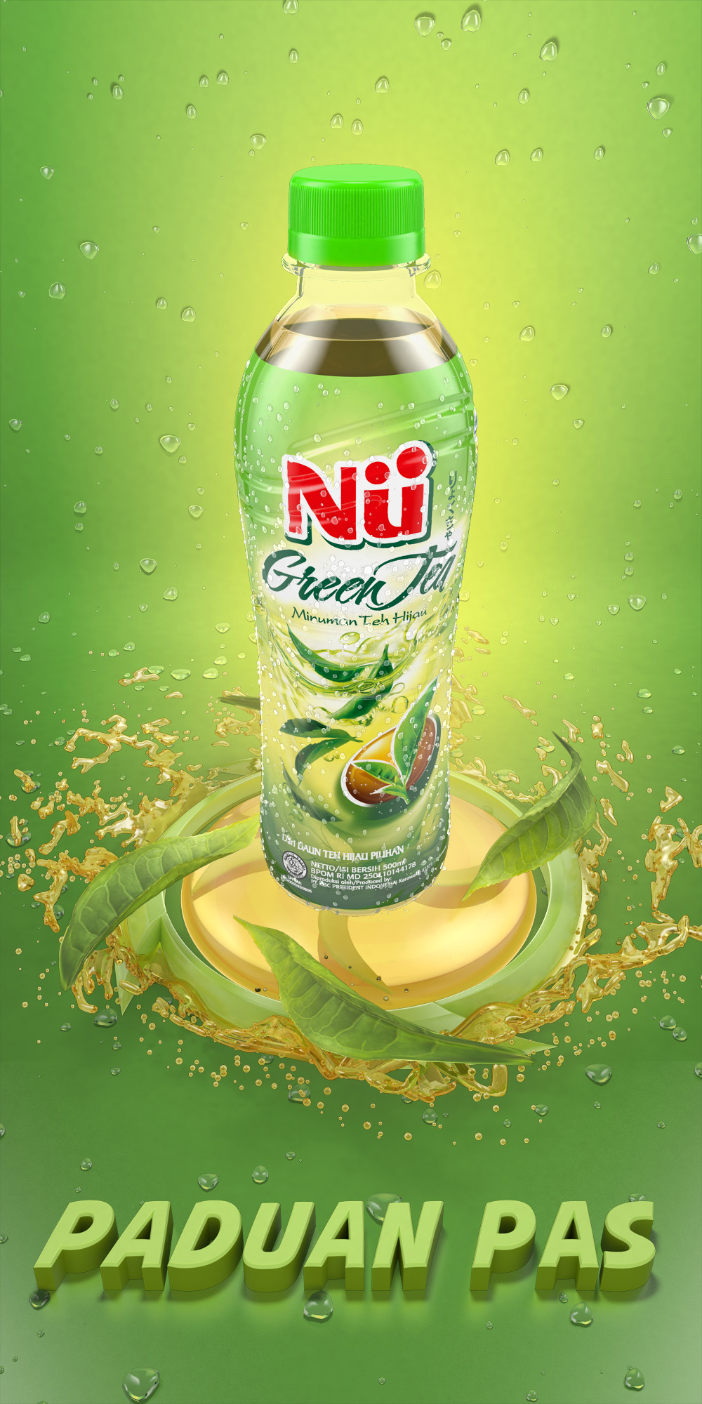 Nu Green Tea_KSGT by 3d Visuals at