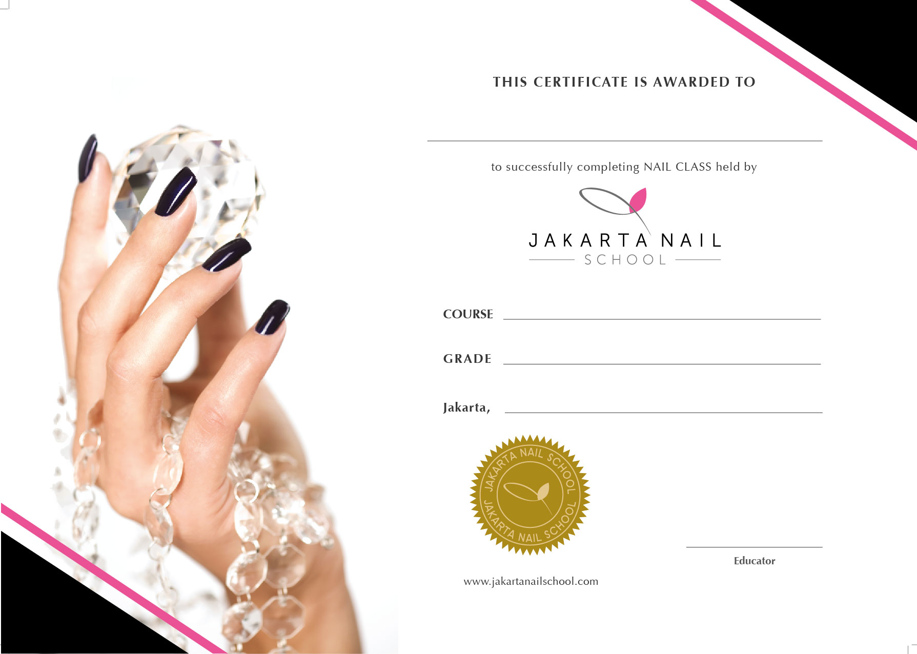 COCO Nail House Jakarta Nail School by Vicky Hambali Tedja at