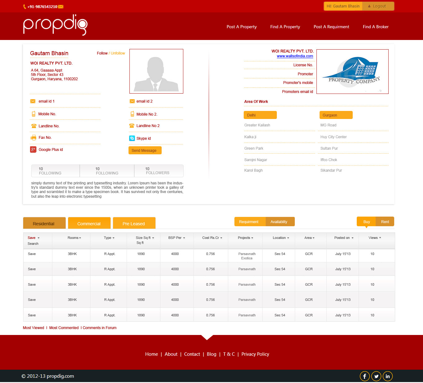User Interface & Form Designing by Arun Chandren at Coroflot.com