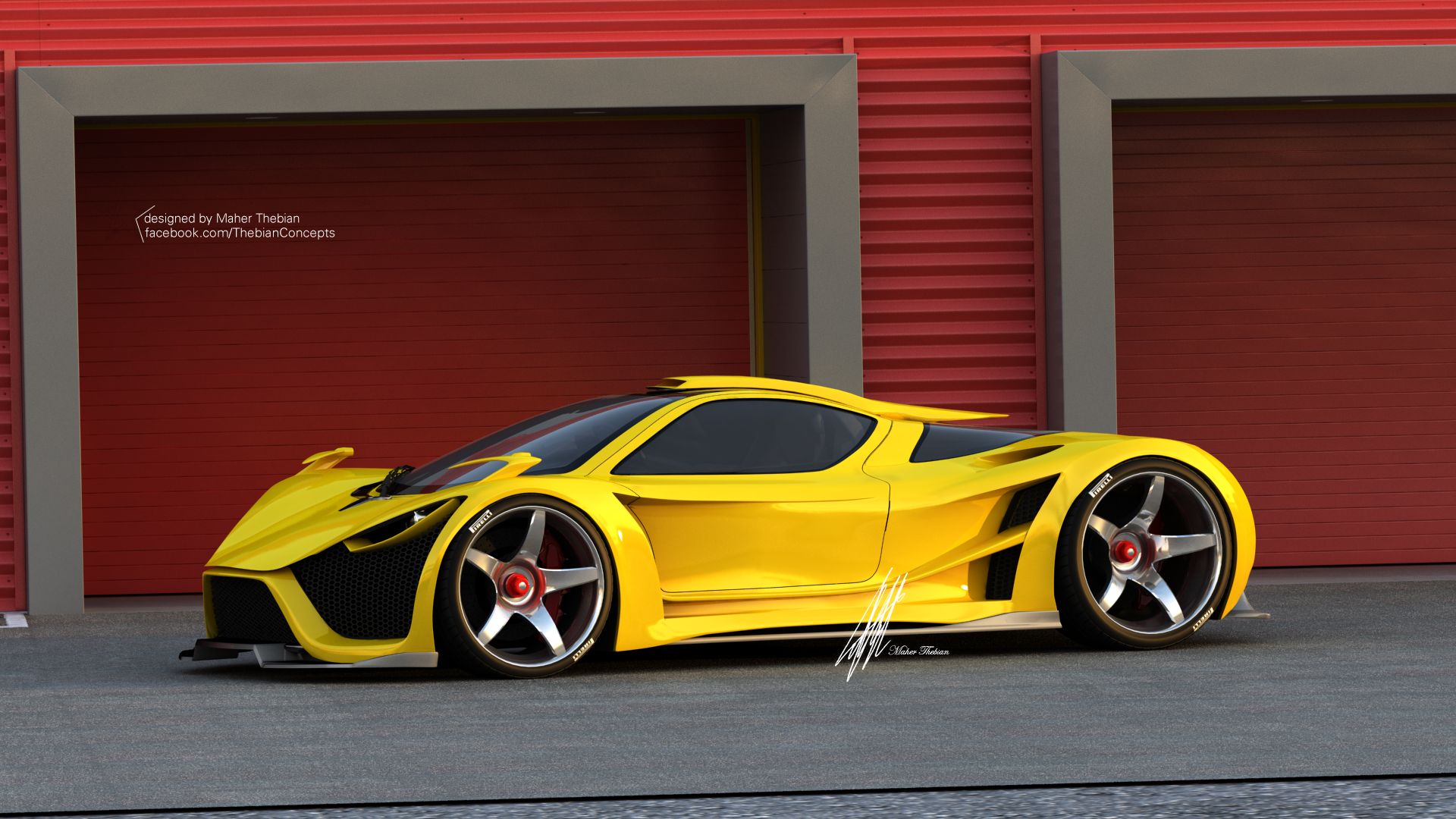 Scorpion Supercar by Maher Thebian at Coroflot.com