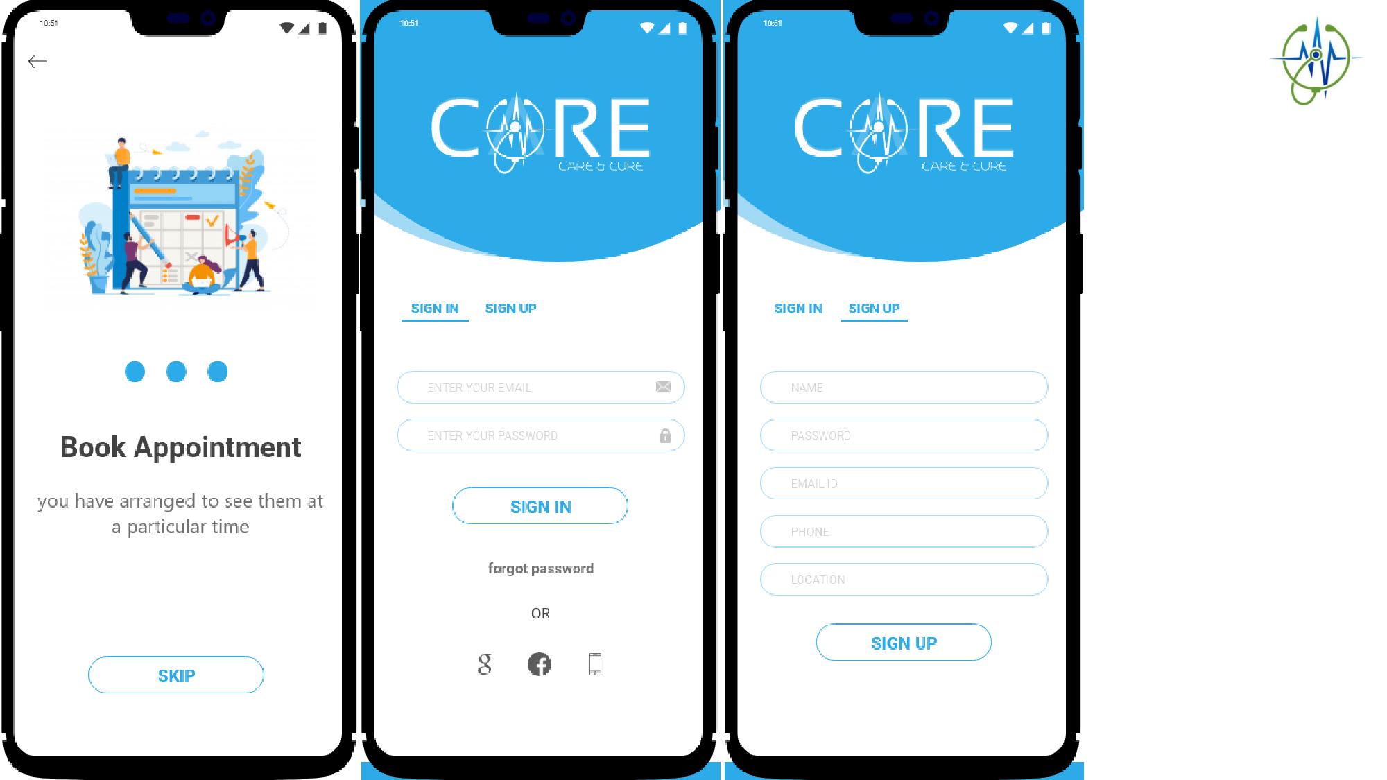 Emergency Healthcare Mobile UI UX Design by Shraddha Ghagare at ...