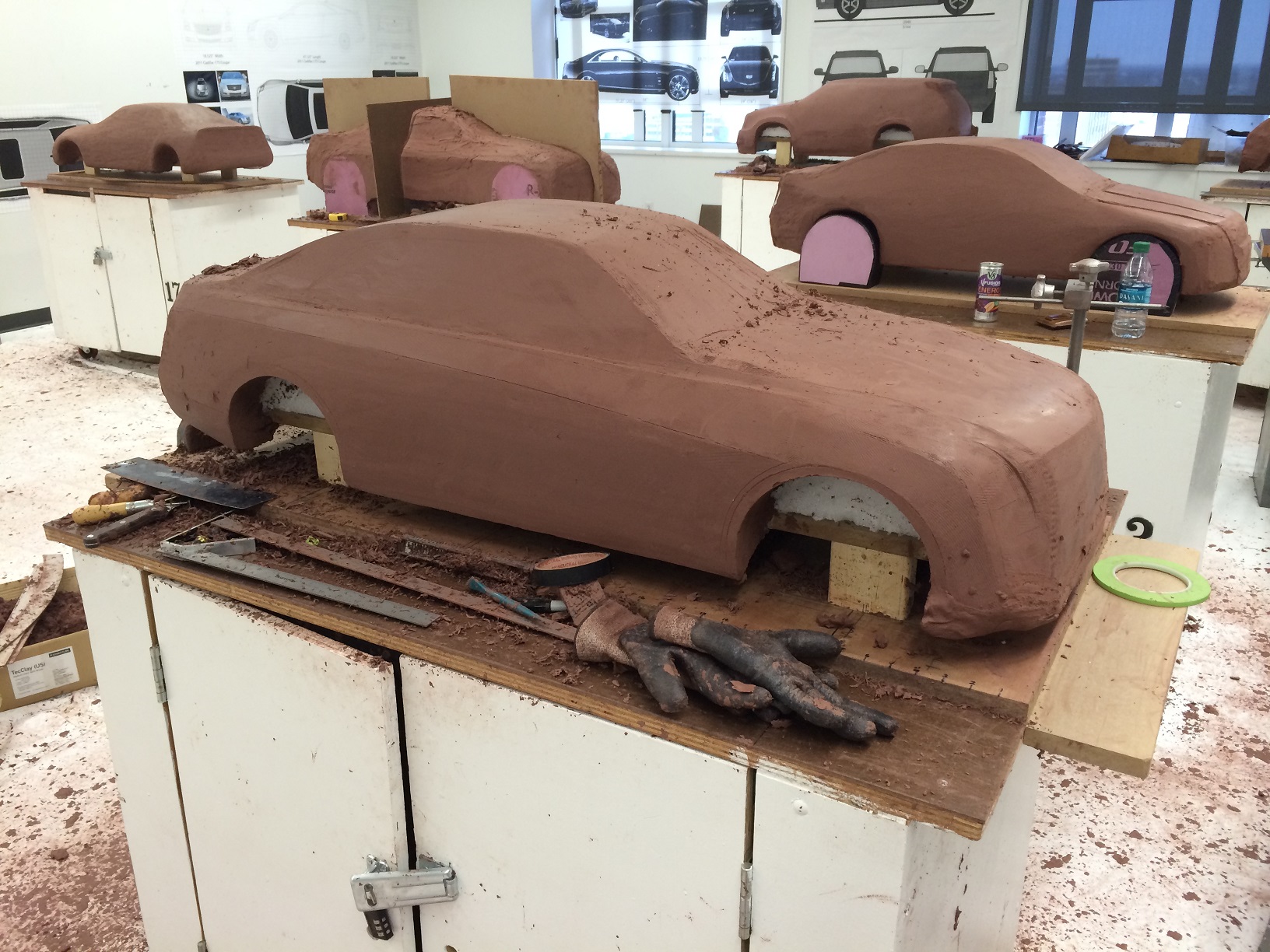 Clay Modeling Car by Jacob Stros at