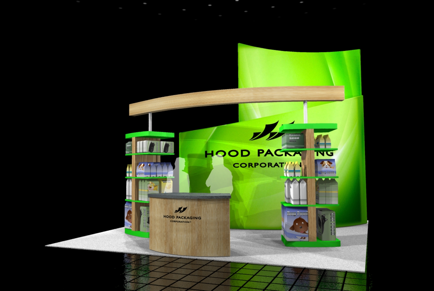 30 x 30 and 20 x 20 Hood Packaging by Allen Sandy at