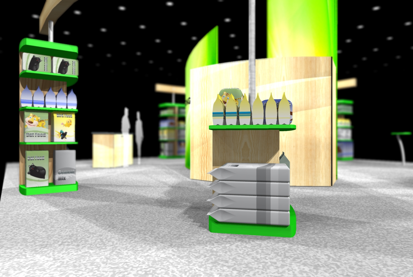 30 x 30 and 20 x 20 Hood Packaging by Allen Sandy at